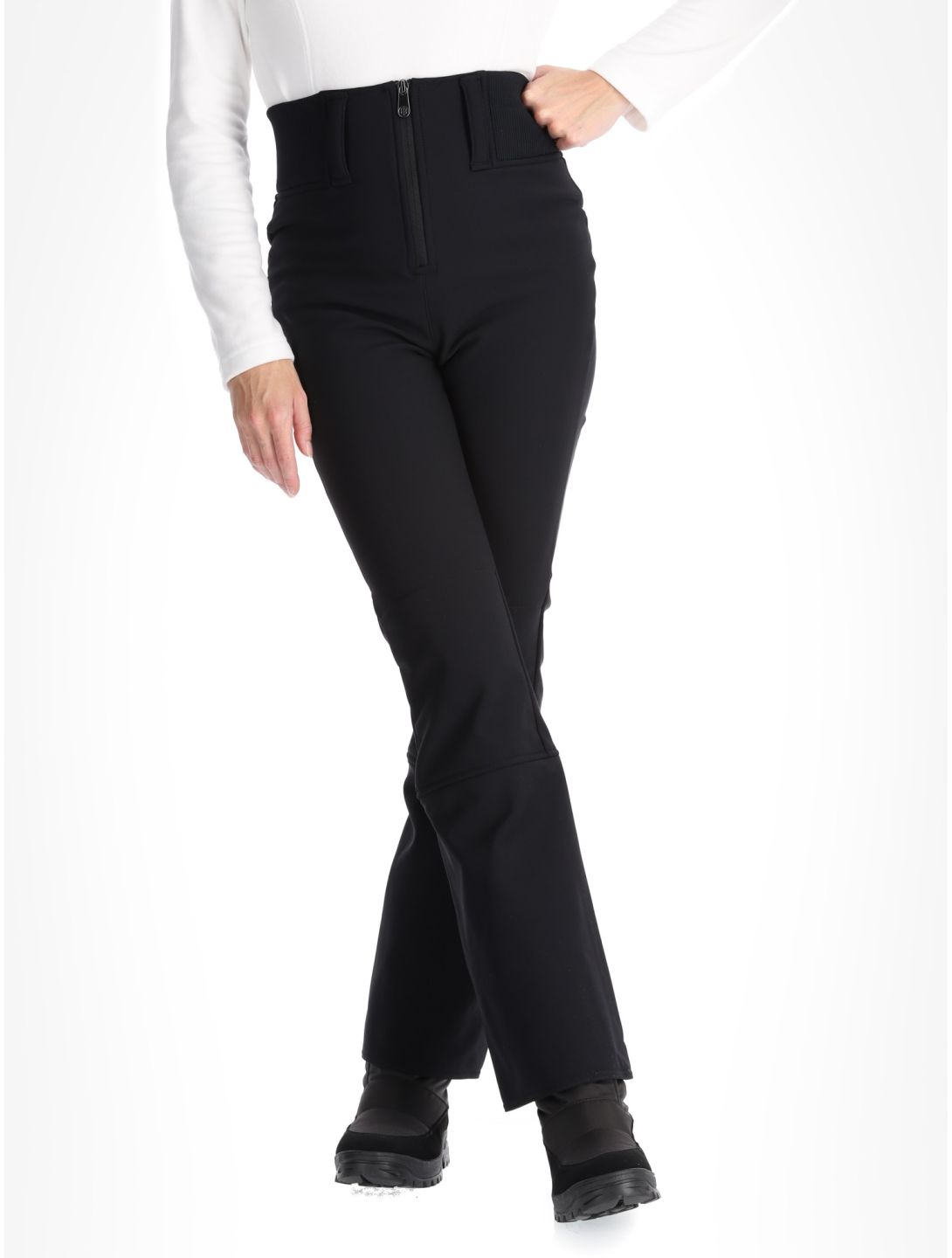 Poivre Blanc, Traditional 24PBH1121/WO/A pantalones de esquí softshell mujeres Black negro 