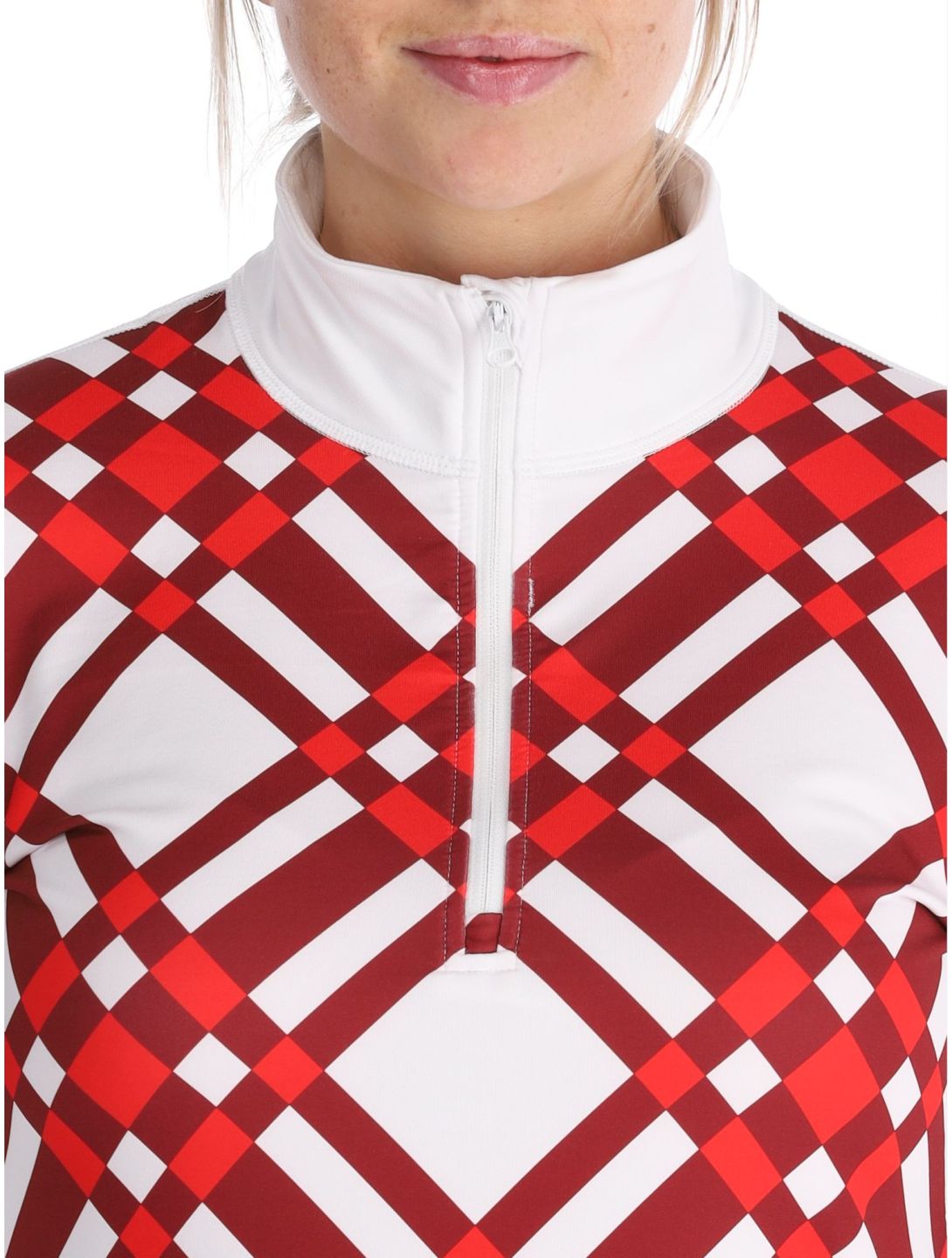 Poivre Blanc, Traditional 24PBH1940/WO/C jersey mujeres Cross Scarlet Red rojo 