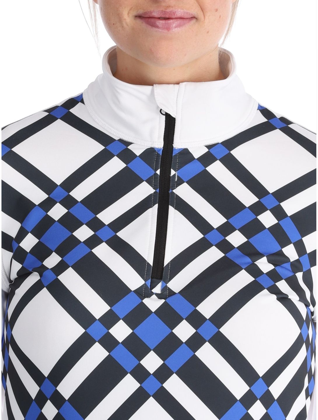 Poivre Blanc, Traditional 24PBH1940/WO/C jersey mujeres Cross Acid Blue azul, blanco 