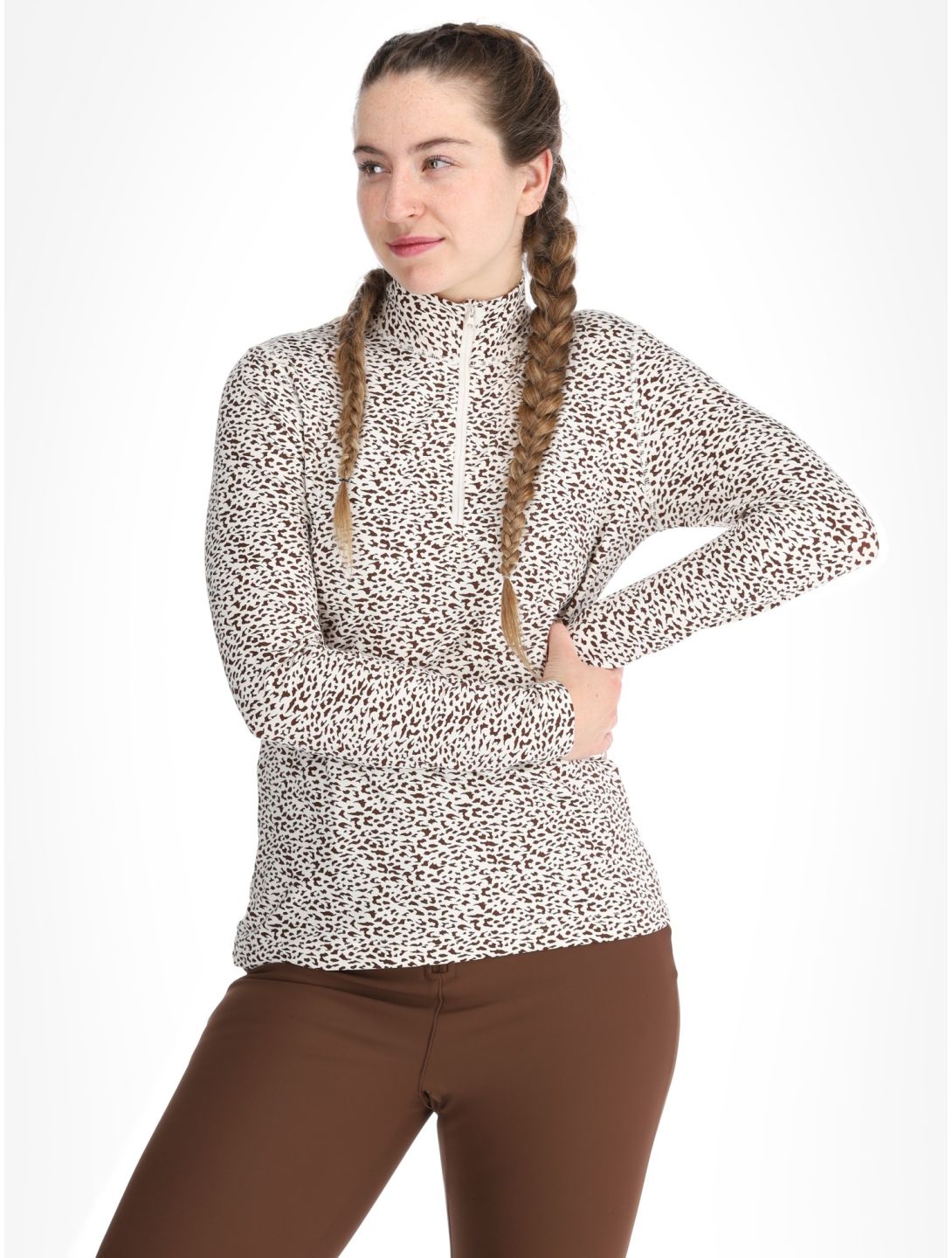 Poivre Blanc, Traditional 24PBH1940/WO/L jersey mujeres Jaguar Off Brown marrón 