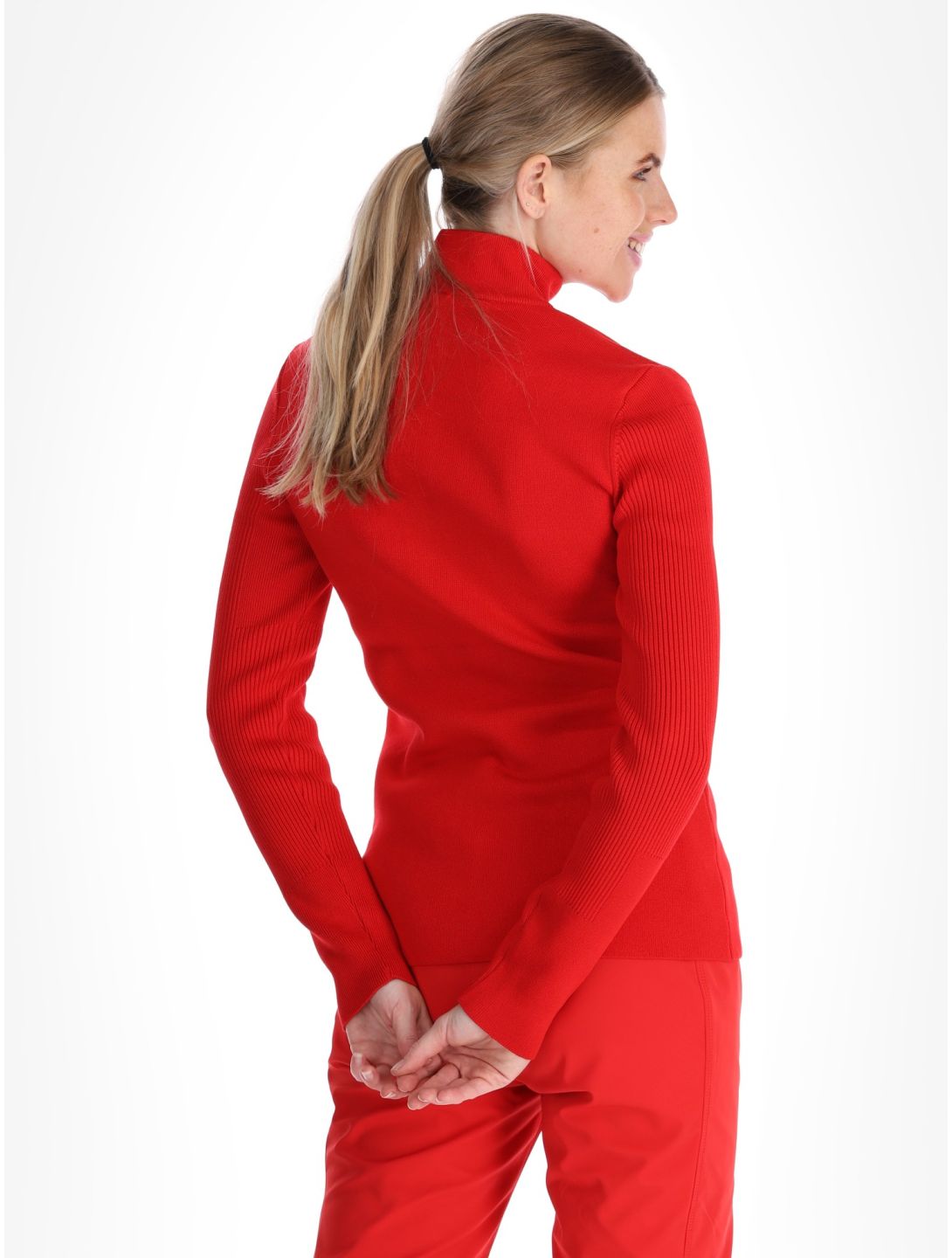 Poivre Blanc, Traditional 24PBH3540/WO jersey mujeres Scarlet Red rojo 