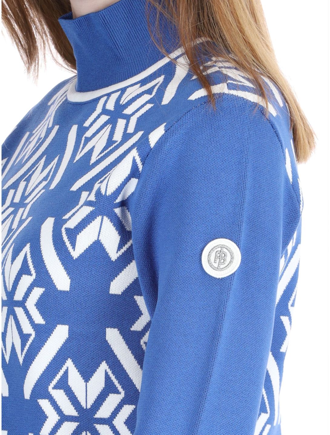 Poivre Blanc, Traditional 24PBH3552/WO sudadera mujeres Acid Blue azul 