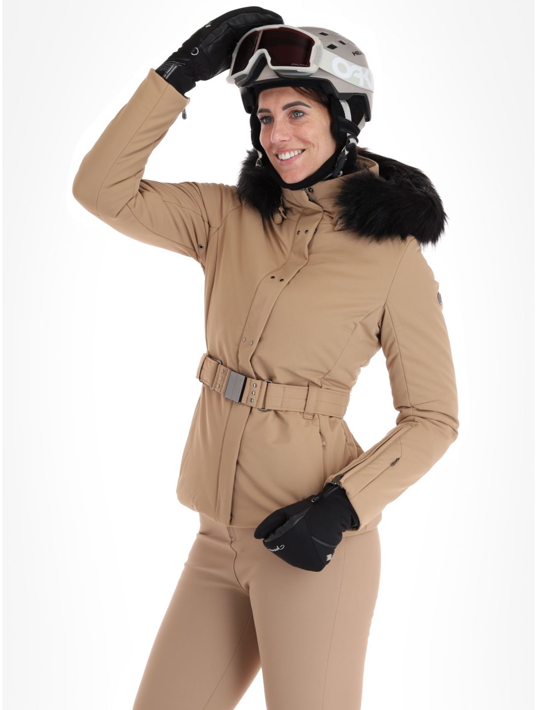 Poivre Blanc, Traditional Line W23-0801-WO chaqueta de esquí mujeres Almond Brown marrón 