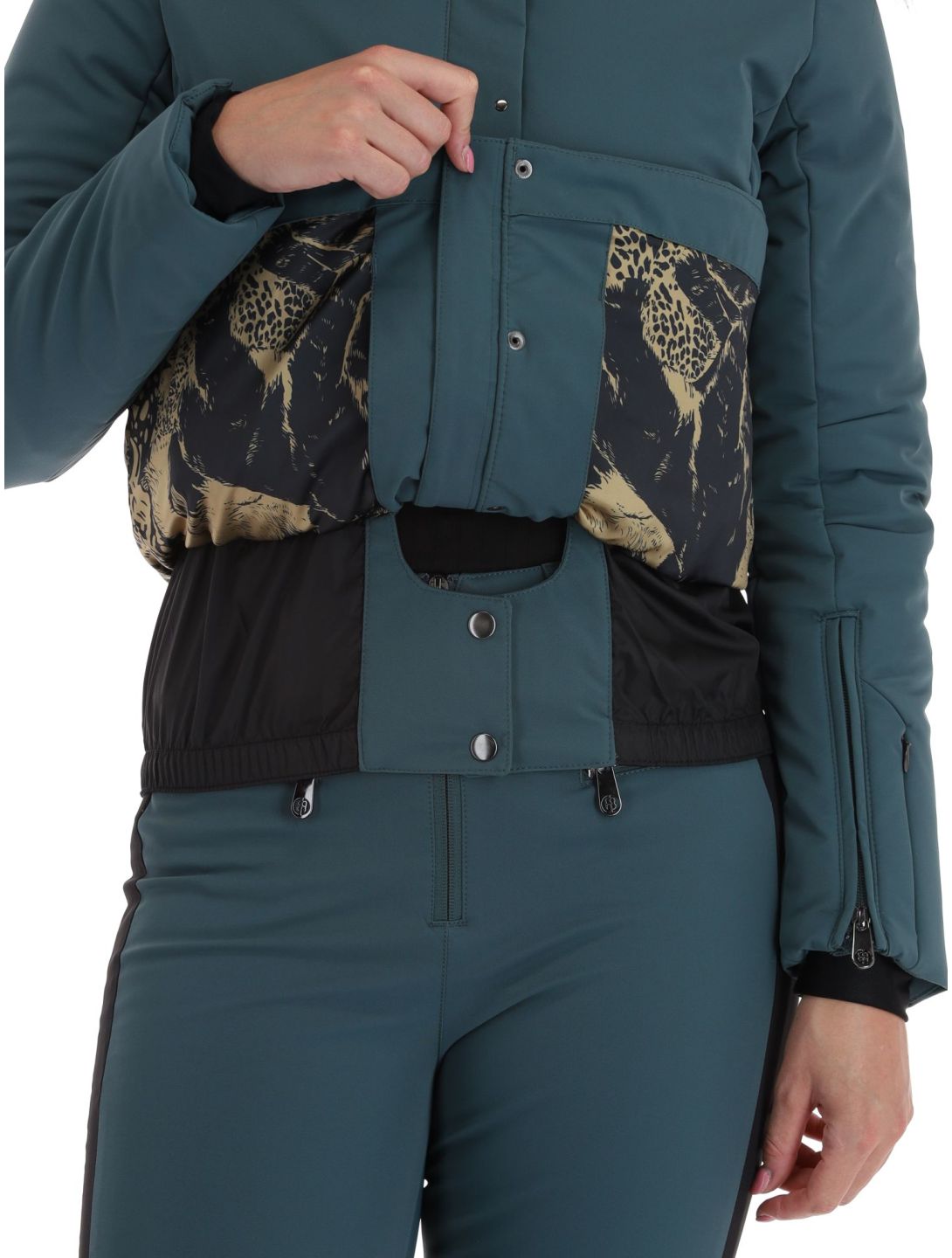 Poivre Blanc, Traditional Line W23-0801-WO chaqueta de esquí mujeres Ever Green verde 