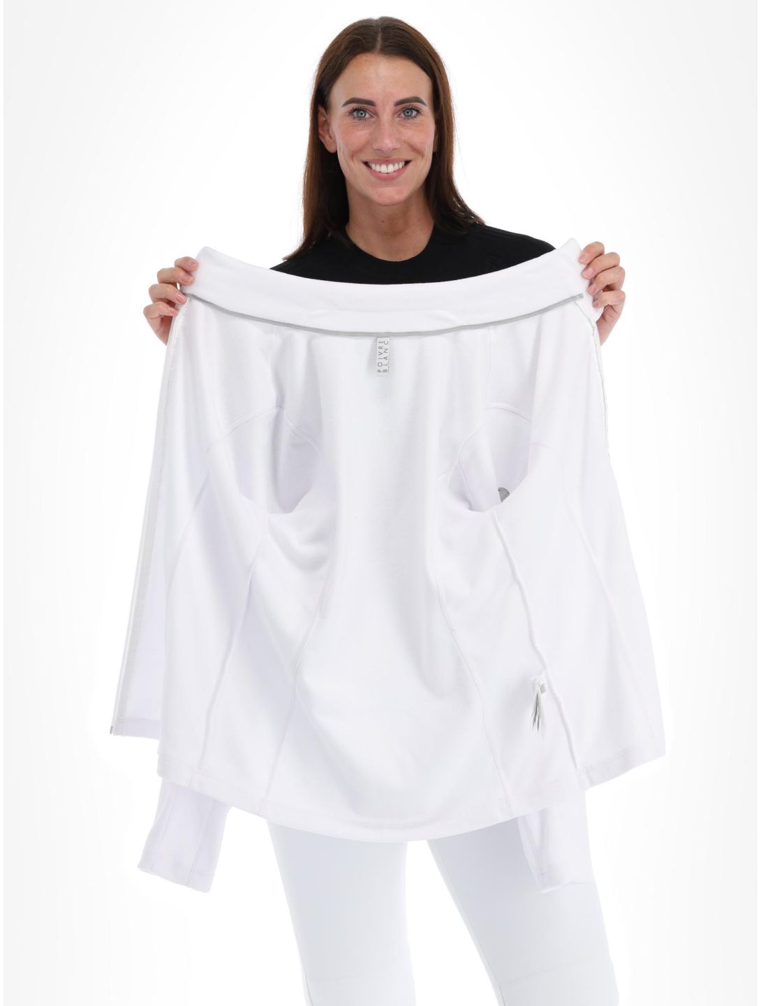 Poivre Blanc, Traditional Line W23-1500-WO chaleco mujeres White blanco 