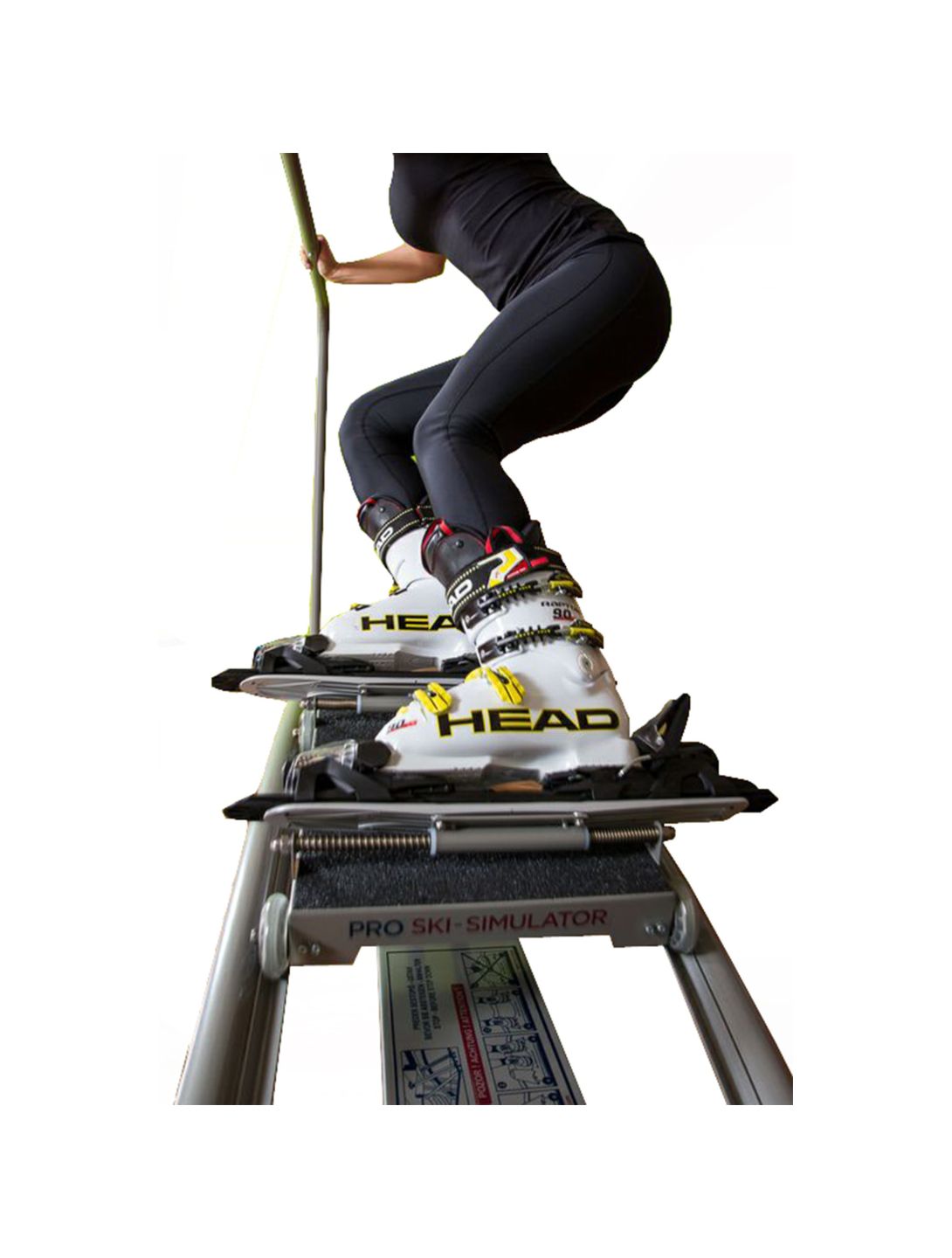 Pro Ski Simulator, Simulador Power Ski, gris