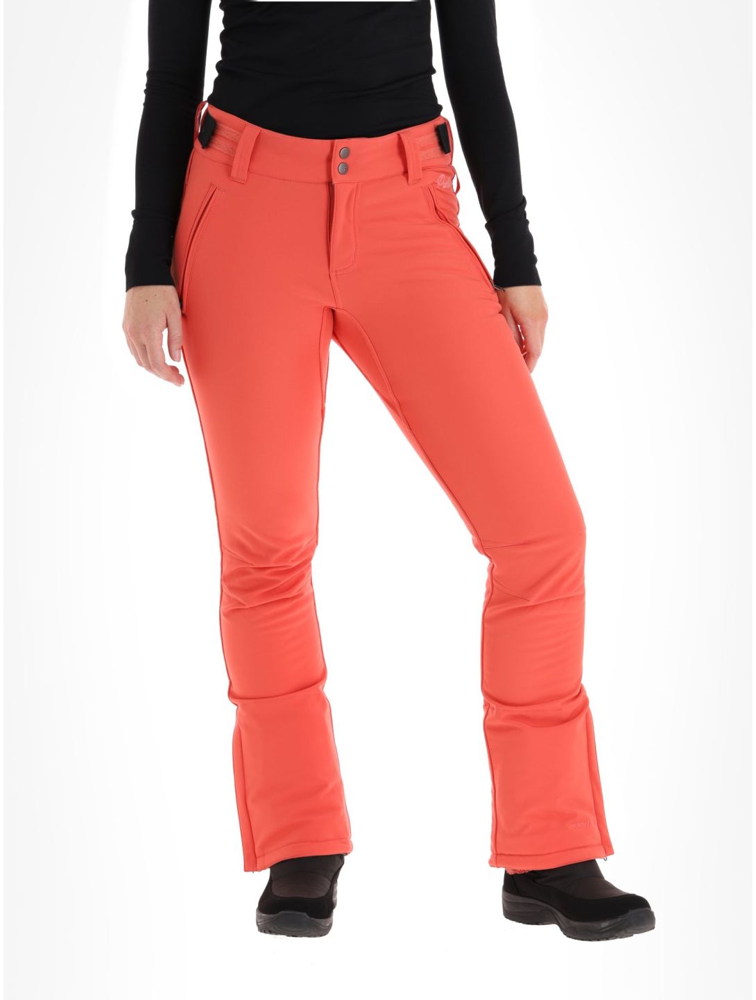 Protest, Lole pantalones de esquí softshell mujeres Tosca Red rojo 