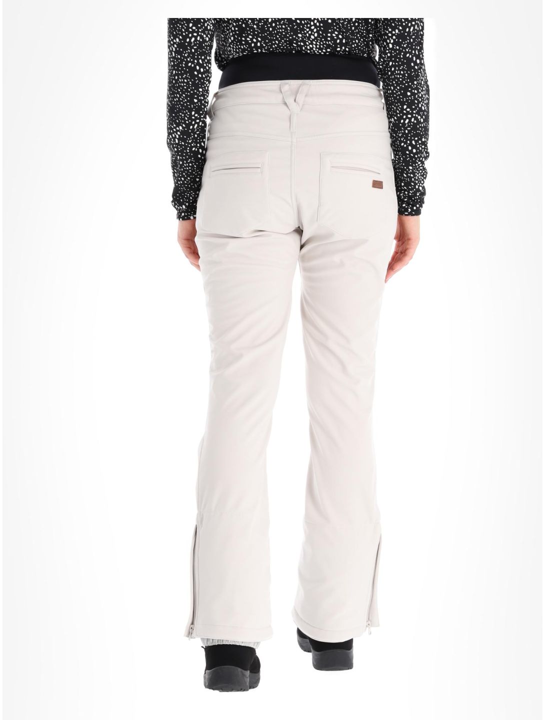 Protest, Lullaby pantalones de esquí softshell mujeres Kitoffwhite blanco 