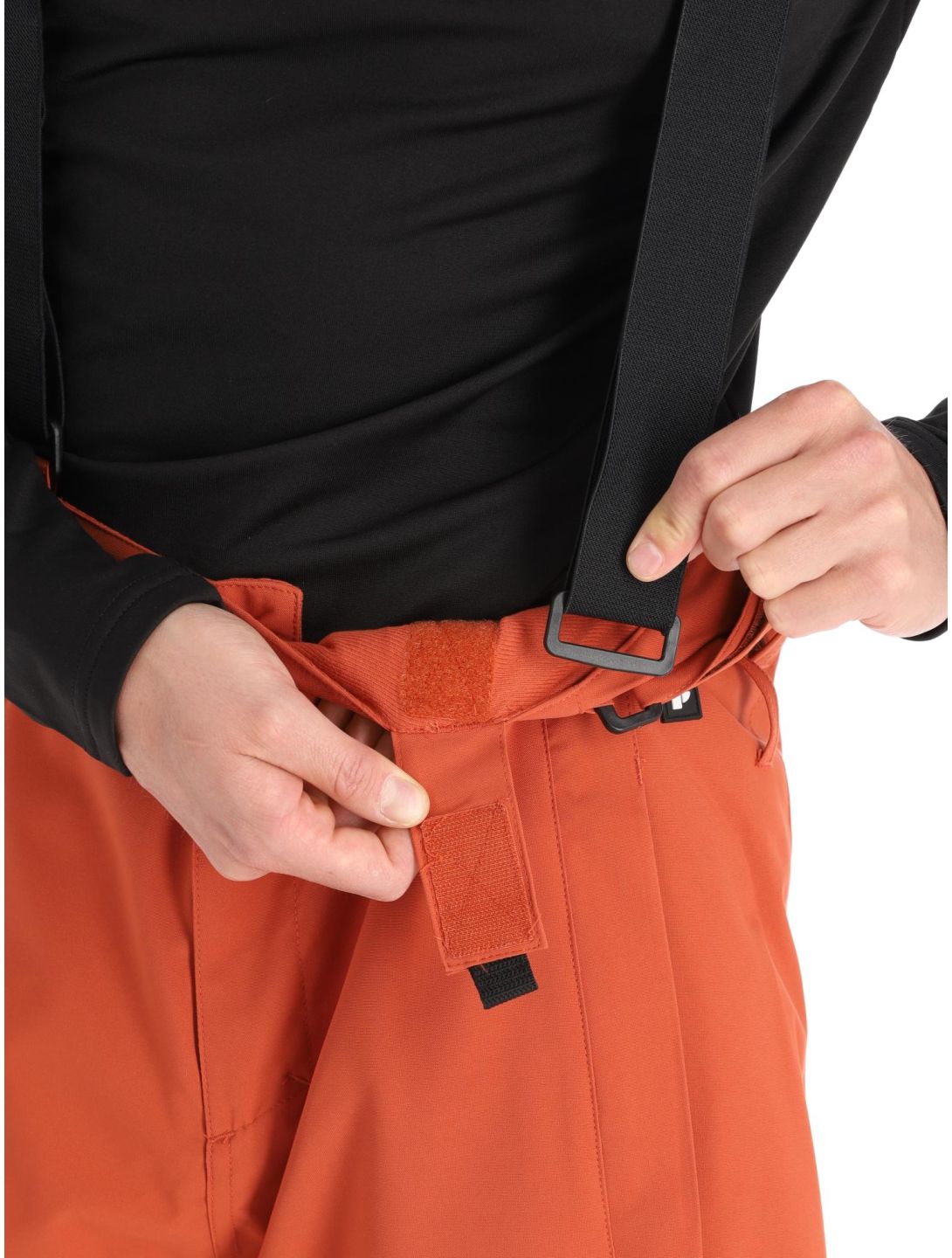 Protest, Owens pantalones de esquí hombres Brick Orange naranja 