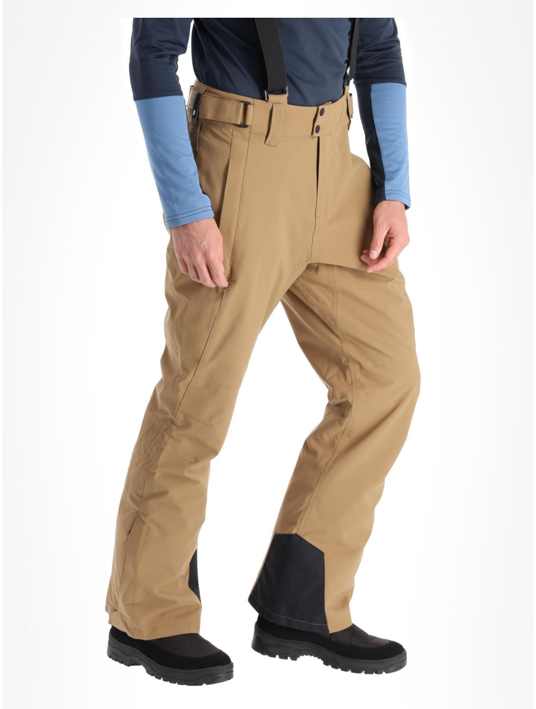 Protest, Owens pantalones de esquí hombres Sandy Brown marrón 