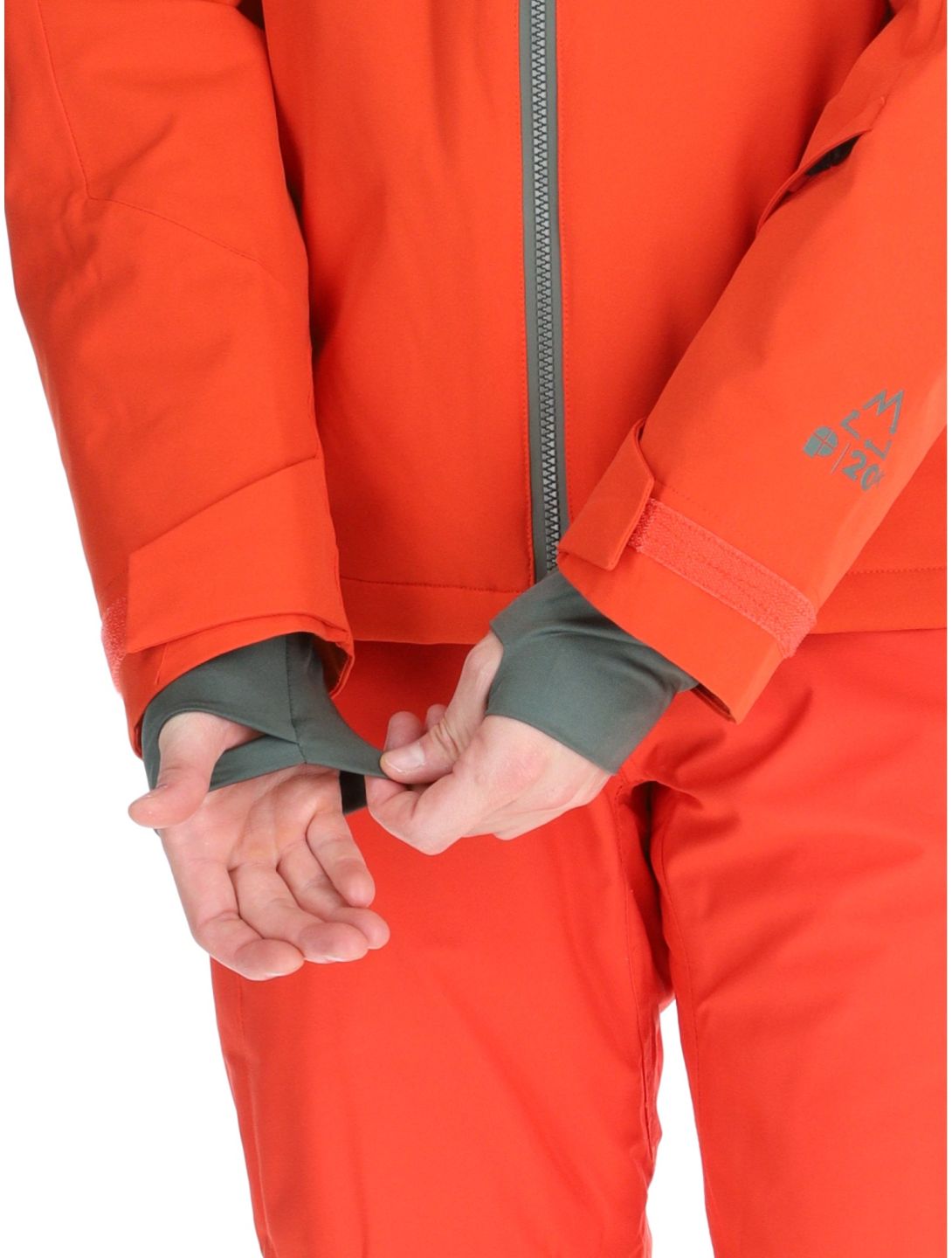 Protest, PRTBARRIC chaqueta de esquí hombres Burnt Oran naranja 