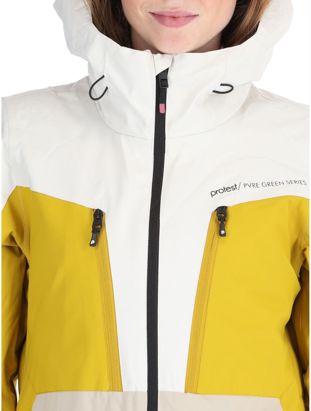 Protest, PRTCALIDA chaqueta de esquí mujeres Kitoff White blanco 