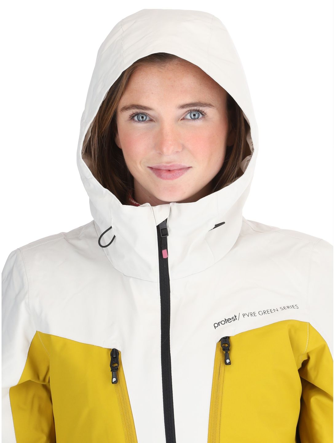 Protest, PRTCALIDA chaqueta de esquí mujeres Kitoff White blanco 