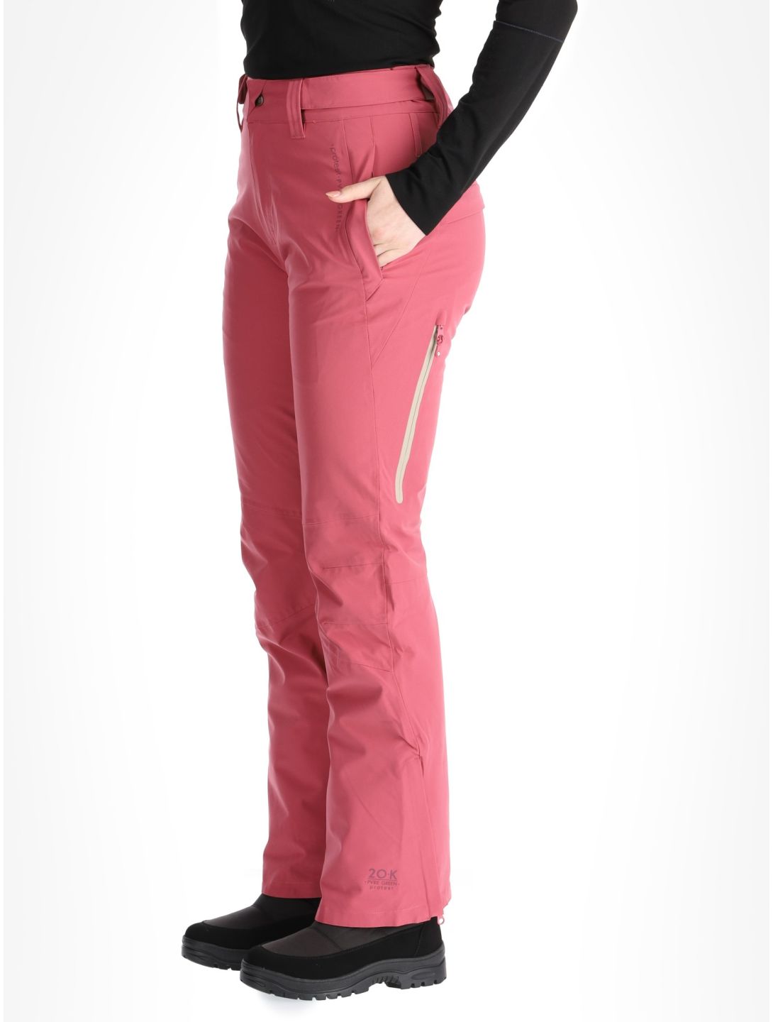 Protest, PRTCARMACKOS pantalones de esquí mujeres Rose Dust rosa 