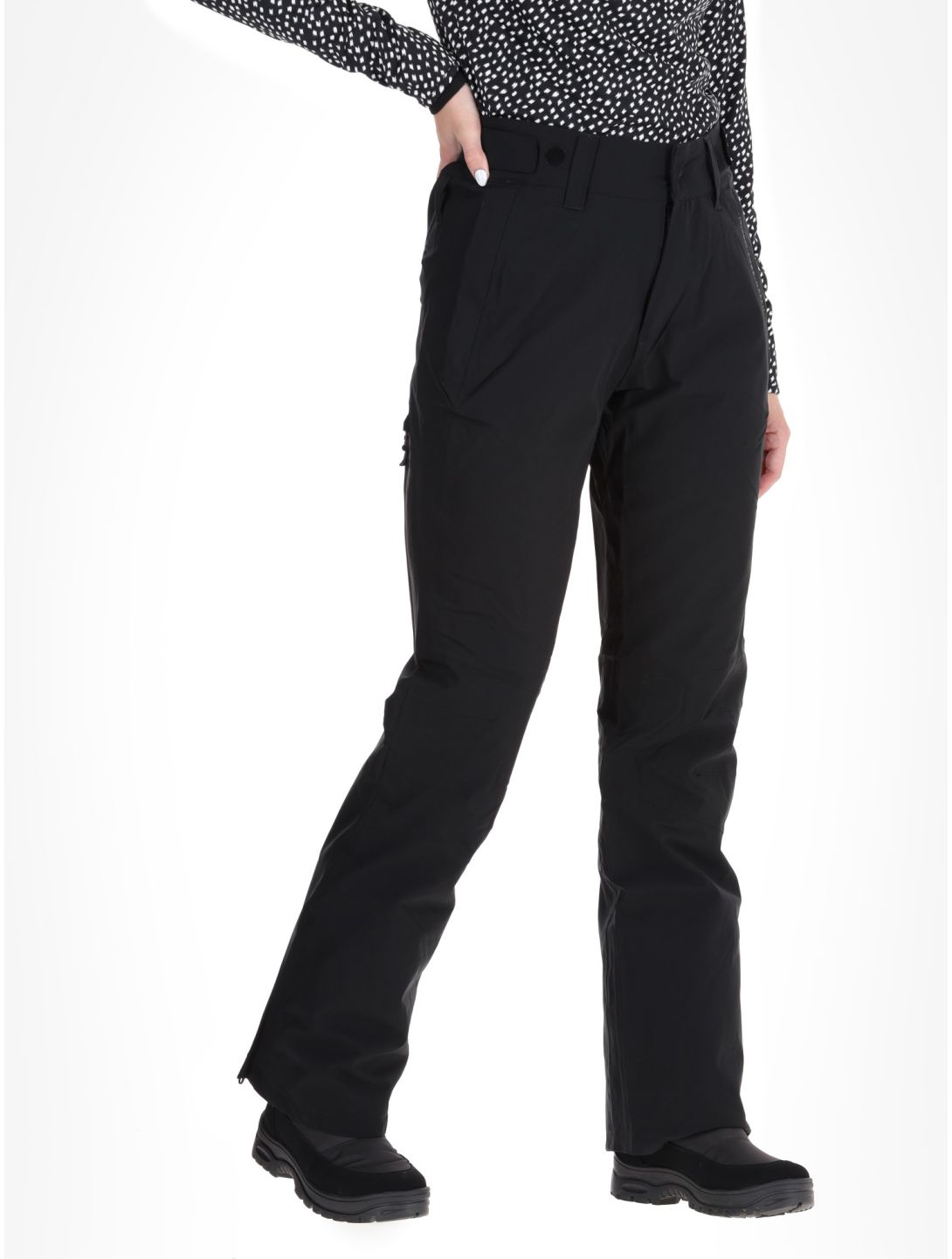 Protest, PRTCARMACKOS pantalones de esquí mujeres True Black negro 