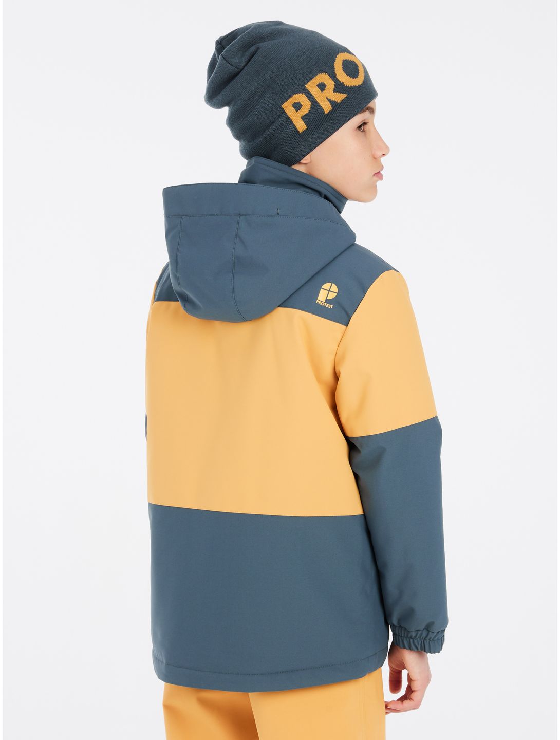 Protest, PRTDECKS JR chaqueta de esquí niños Yale Blue amarillo, azul 