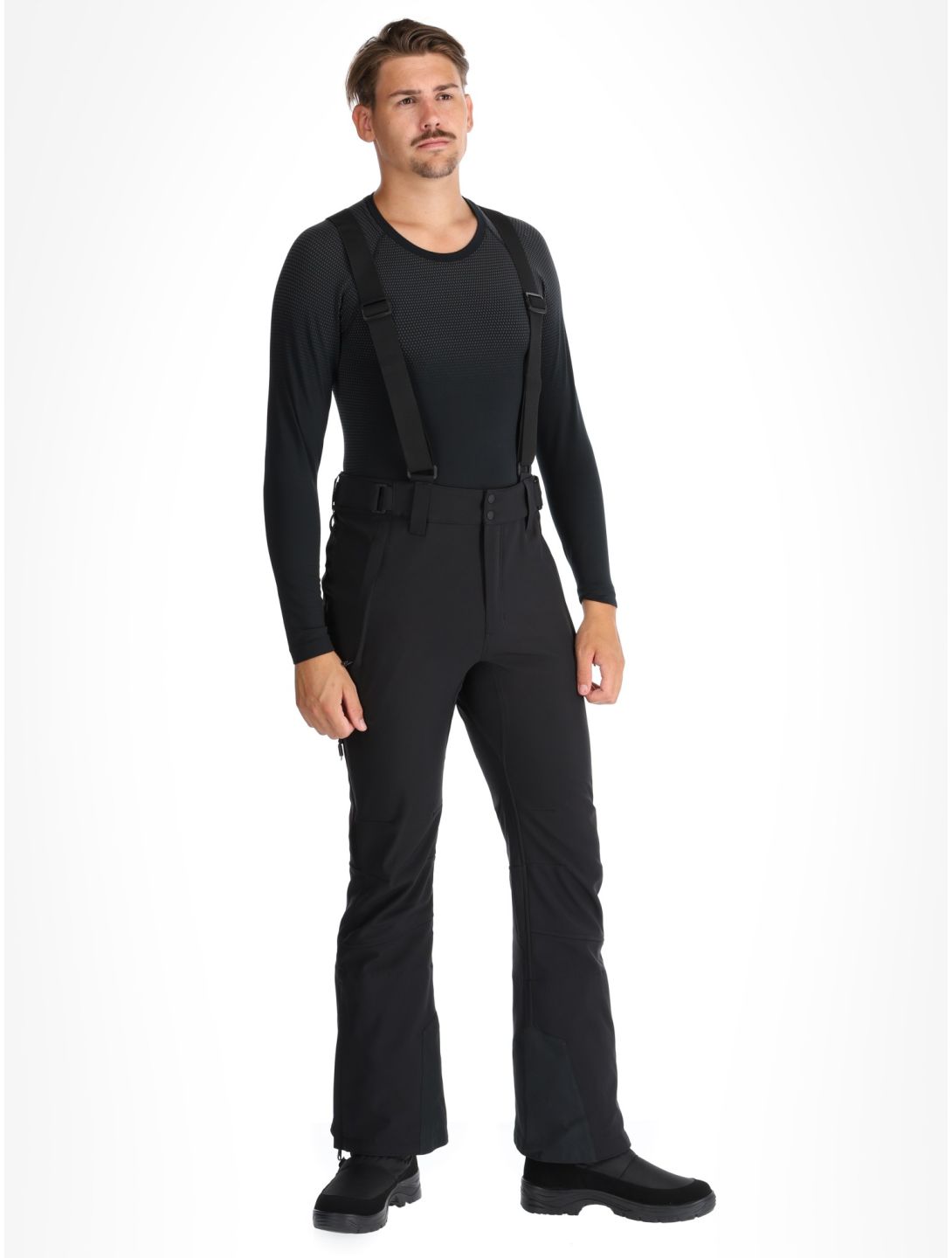 Protest, PRTHOLLOWS pantalones de esquí hombres True Black negro 