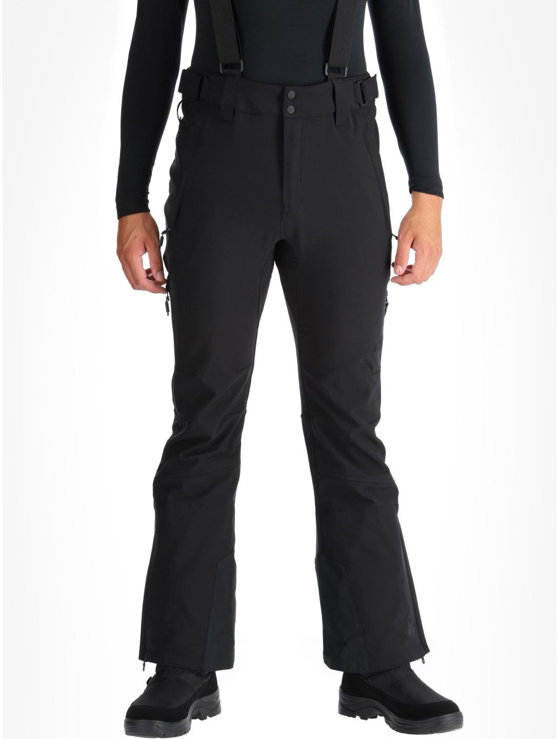 Protest, PRTHOLLOWS pantalones de esquí hombres True Black negro 