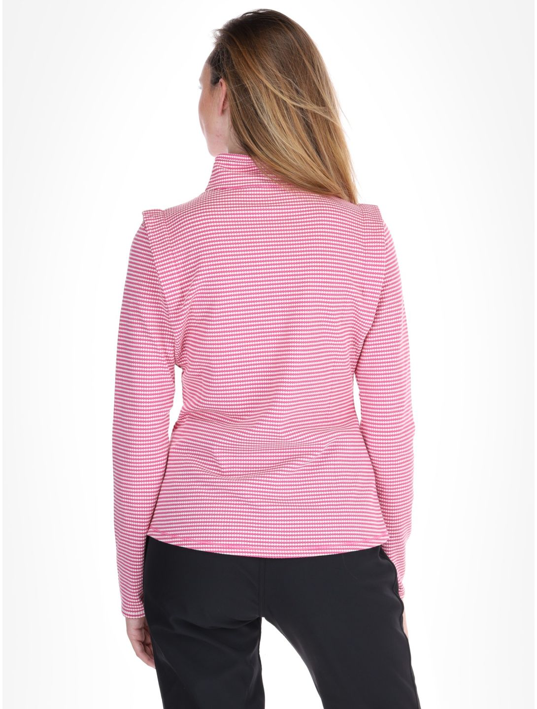 Protest, PRTIVORY 1/4 zip jersey mujeres Foxy Pink rosa 