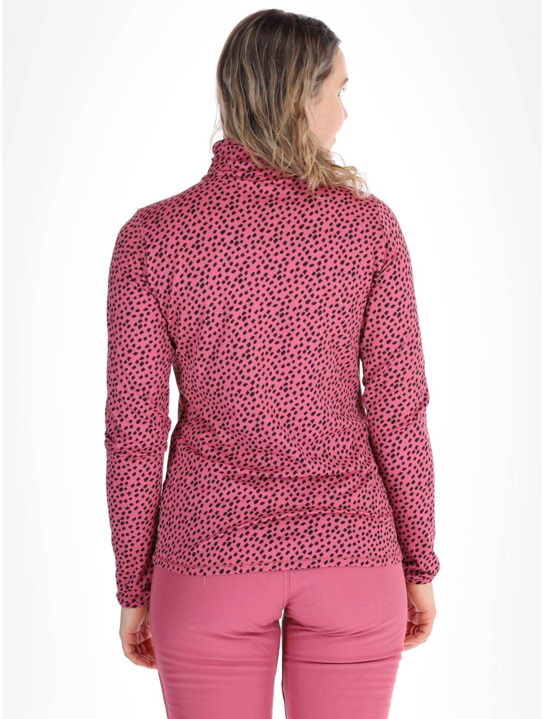 Protest, PRTKACEY 1/4 zip jersey mujeres Rose Dust rosa 