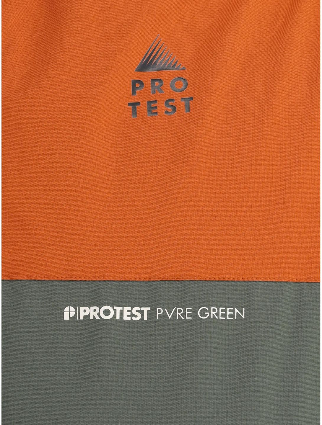 Protest, Prtkakune chaqueta de esquí hombres Umber Orange naranja 