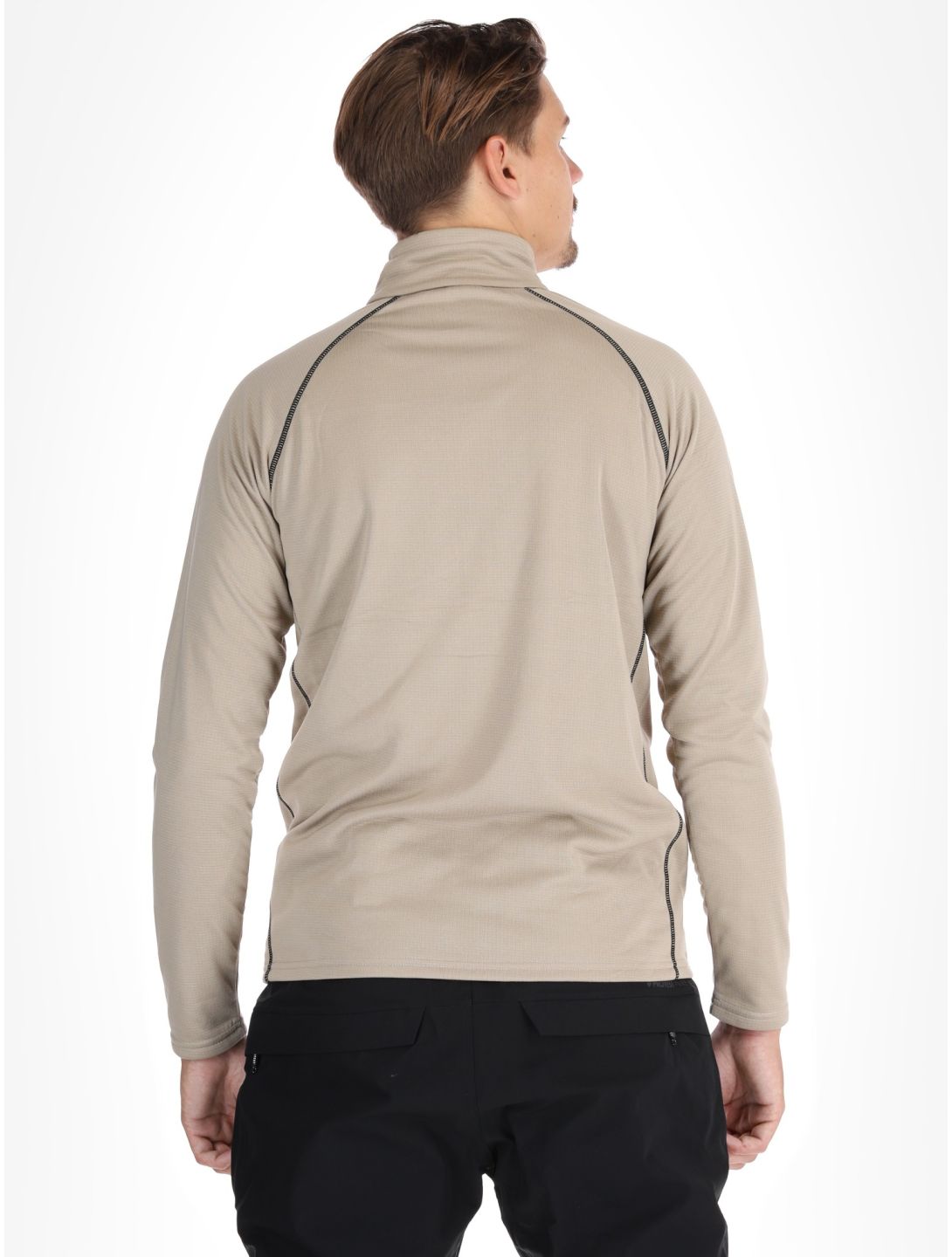 Protest, PRTKODY 1/4 zip jersey hombres Bamboo Beige beige 