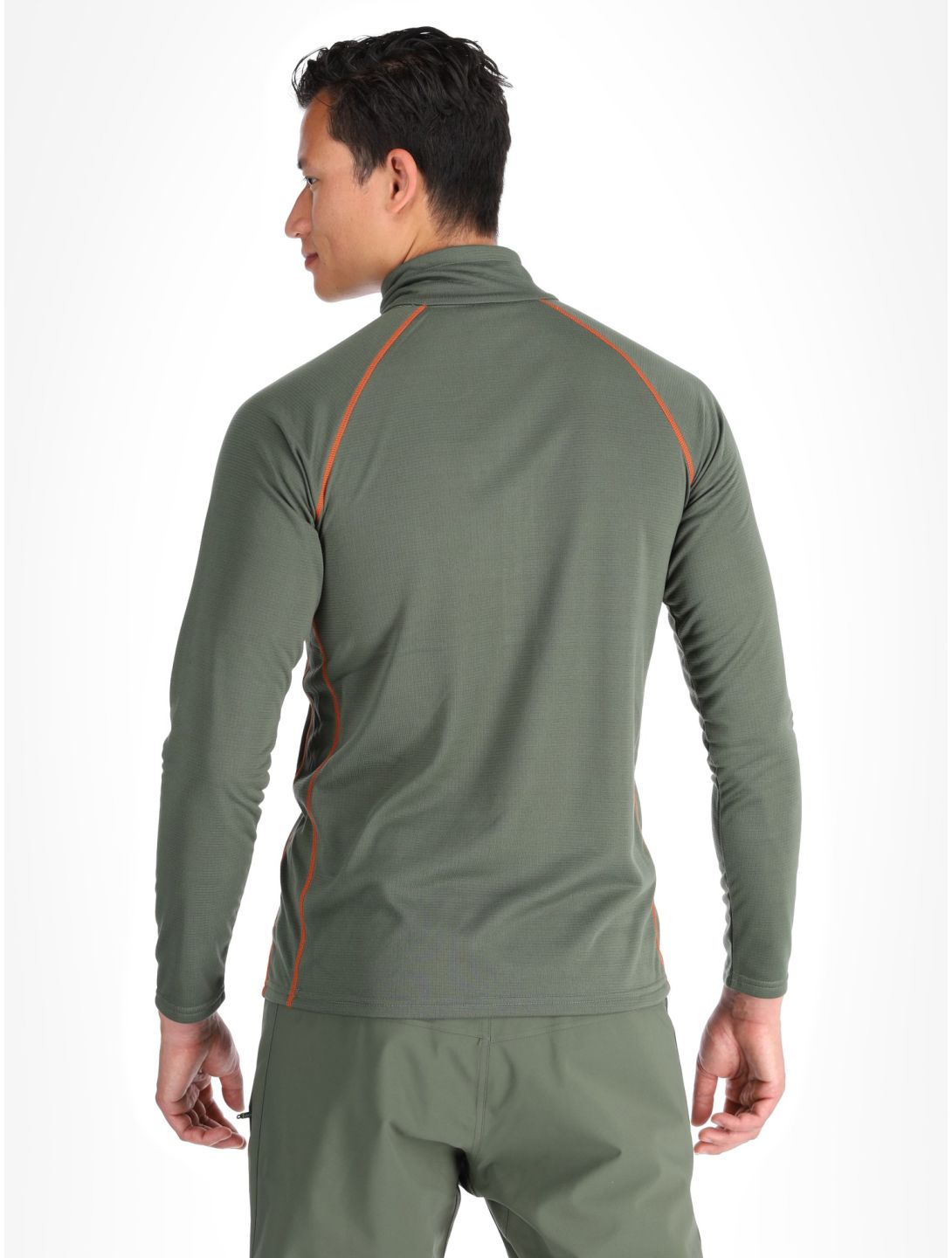 Protest, PRTKODY 1/4 zip jersey hombres Thyme verde 