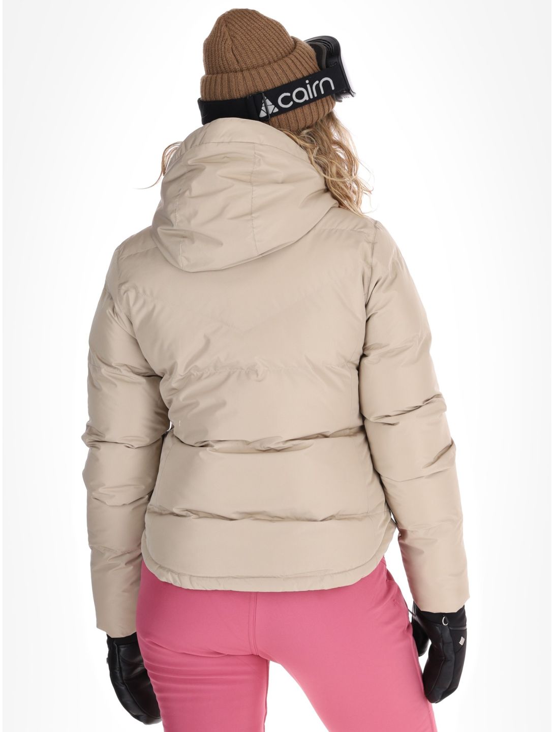 Protest, PRTLUCID chaqueta de esquí mujeres Bamboo Beige beige 