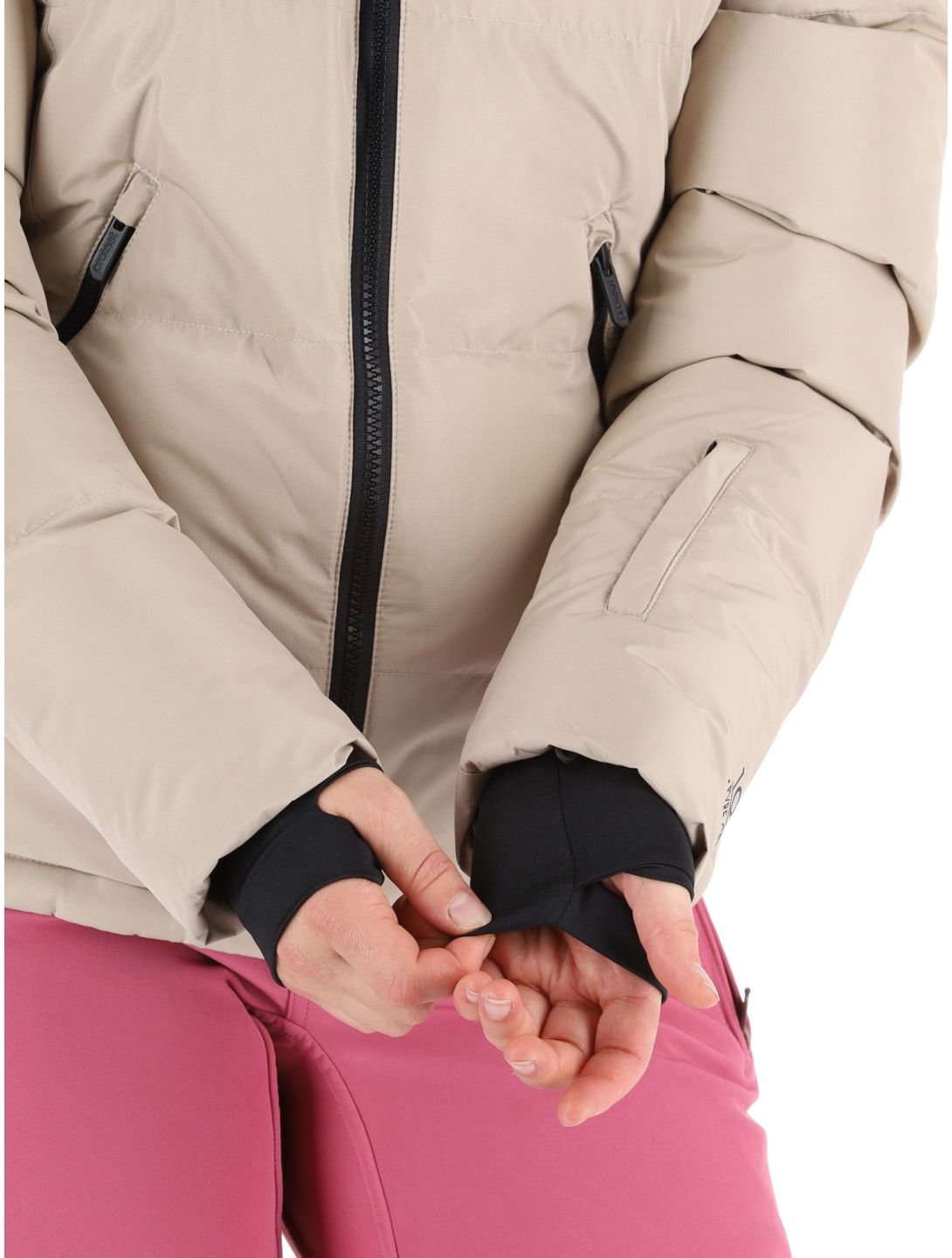 Protest, PRTLUCID chaqueta de esquí mujeres Bamboo Beige beige 