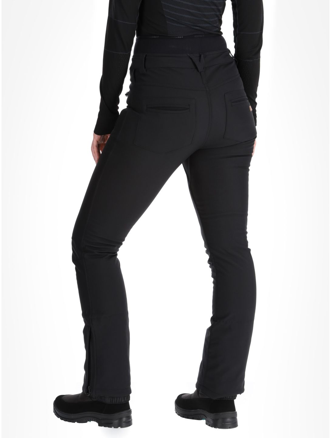 Protest, PRTLULLABYOS pantalones de esquí mujeres True Black negro 