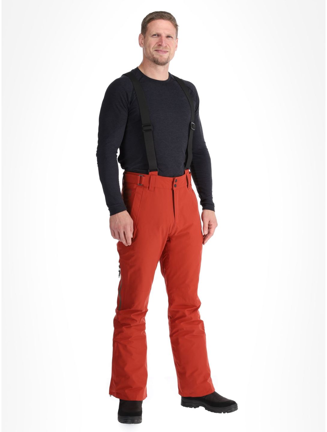 Protest, PRTMIKADO pantalones de esquí hombres Barn Red rojo 