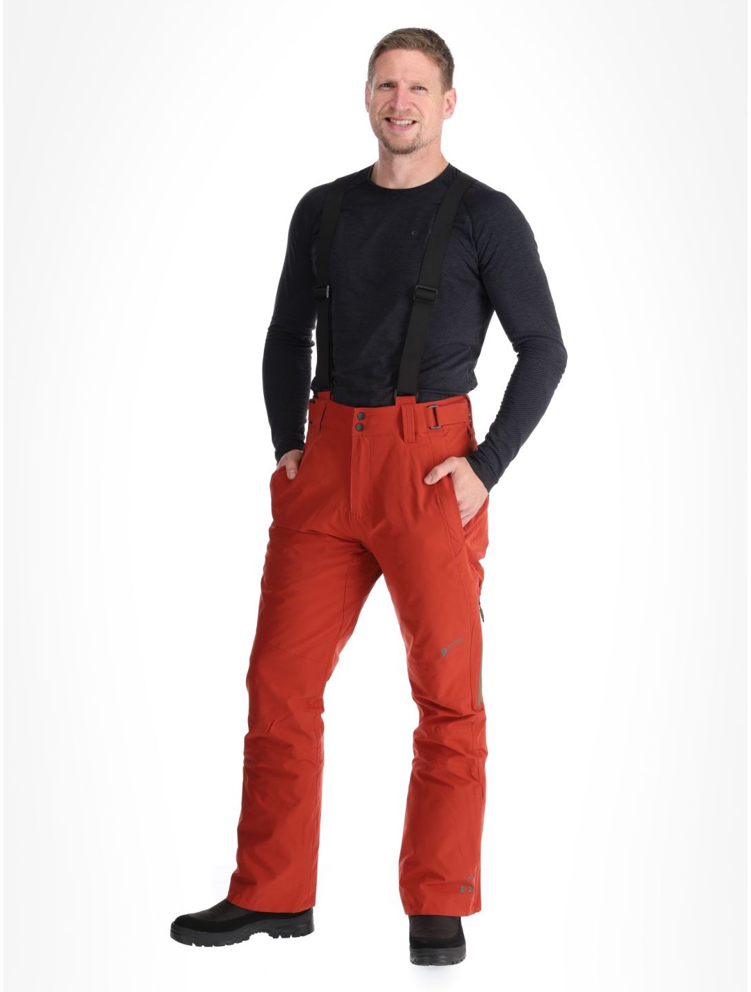 Protest, PRTMIKADO pantalones de esquí hombres Barn Red rojo 