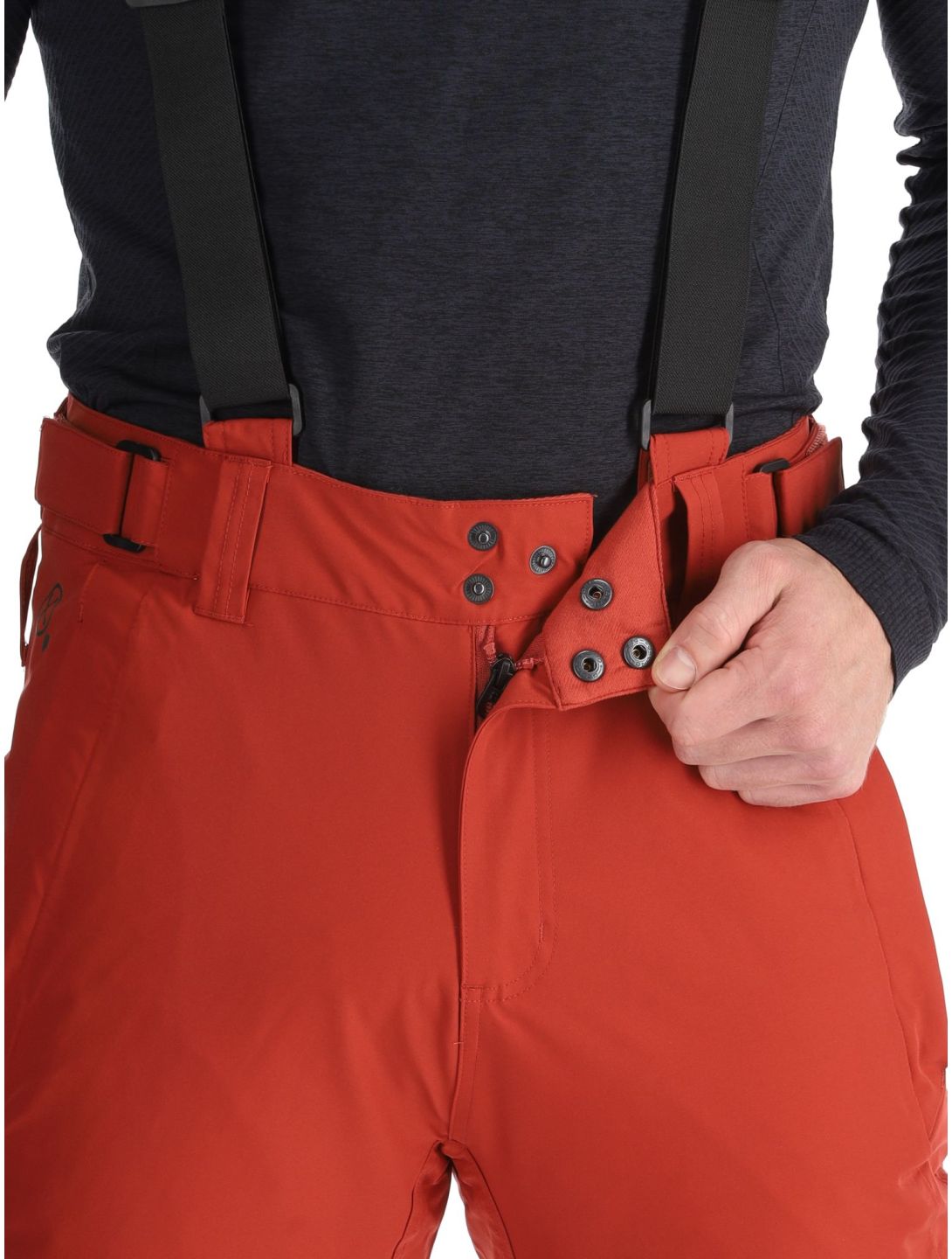 Protest, PRTMIKADO pantalones de esquí hombres Barn Red rojo 