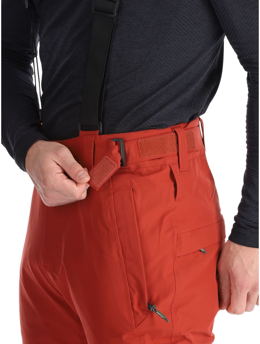 Protest, PRTMIKADO pantalones de esquí hombres Barn Red rojo 