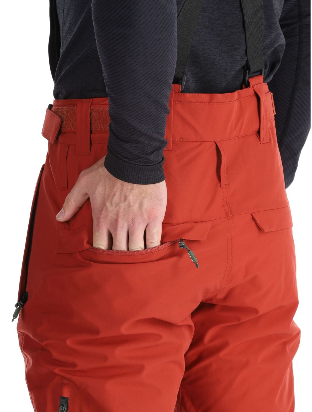 Protest, PRTMIKADO pantalones de esquí hombres Barn Red rojo 