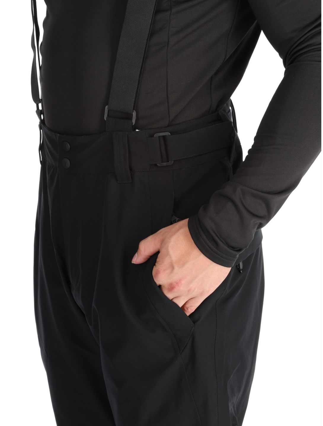 Protest, PRTMIKADO pantalones de esquí hombres True Black negro 