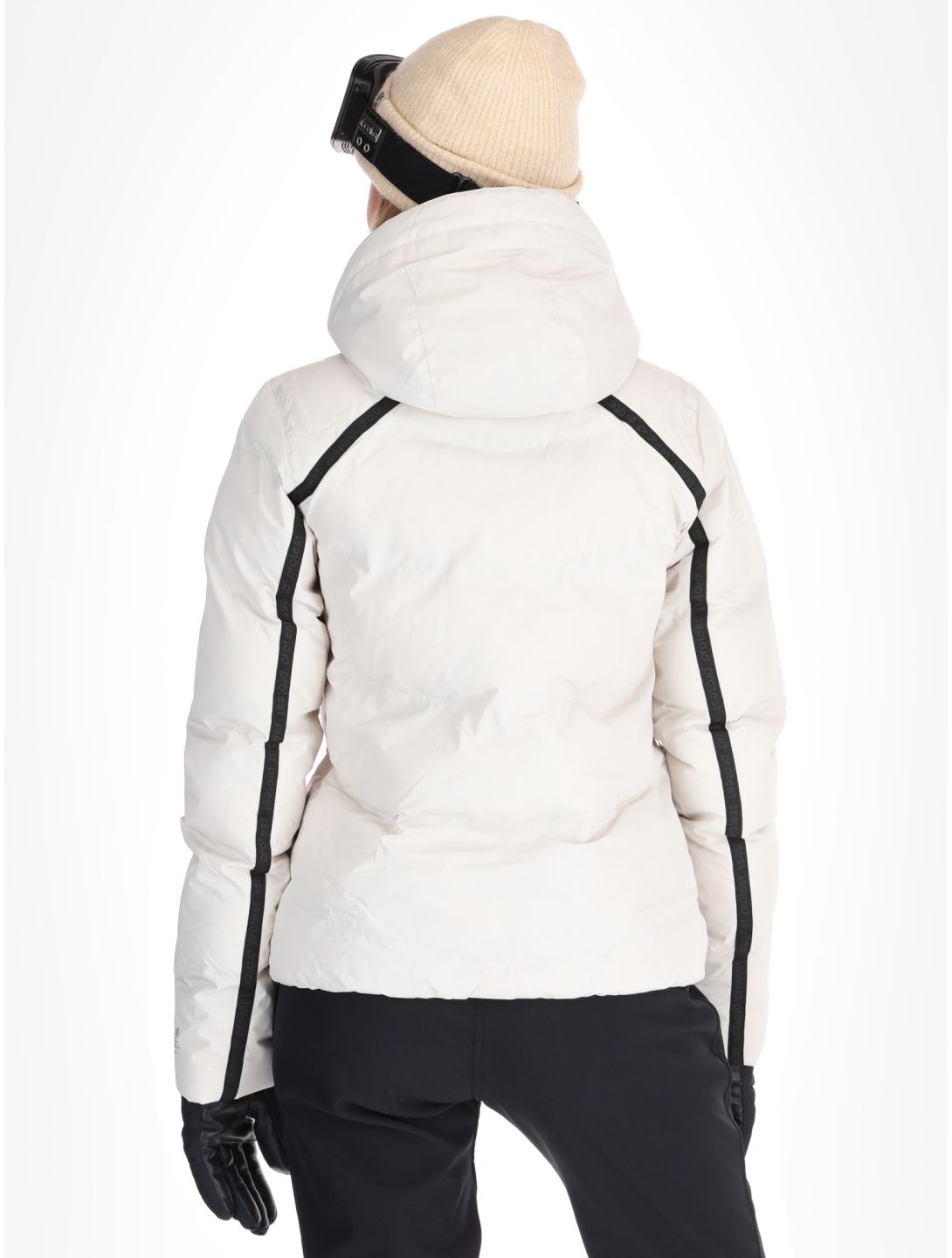 Protest, PRTONYX chaqueta de esquí mujeres Kitoff White blanco 