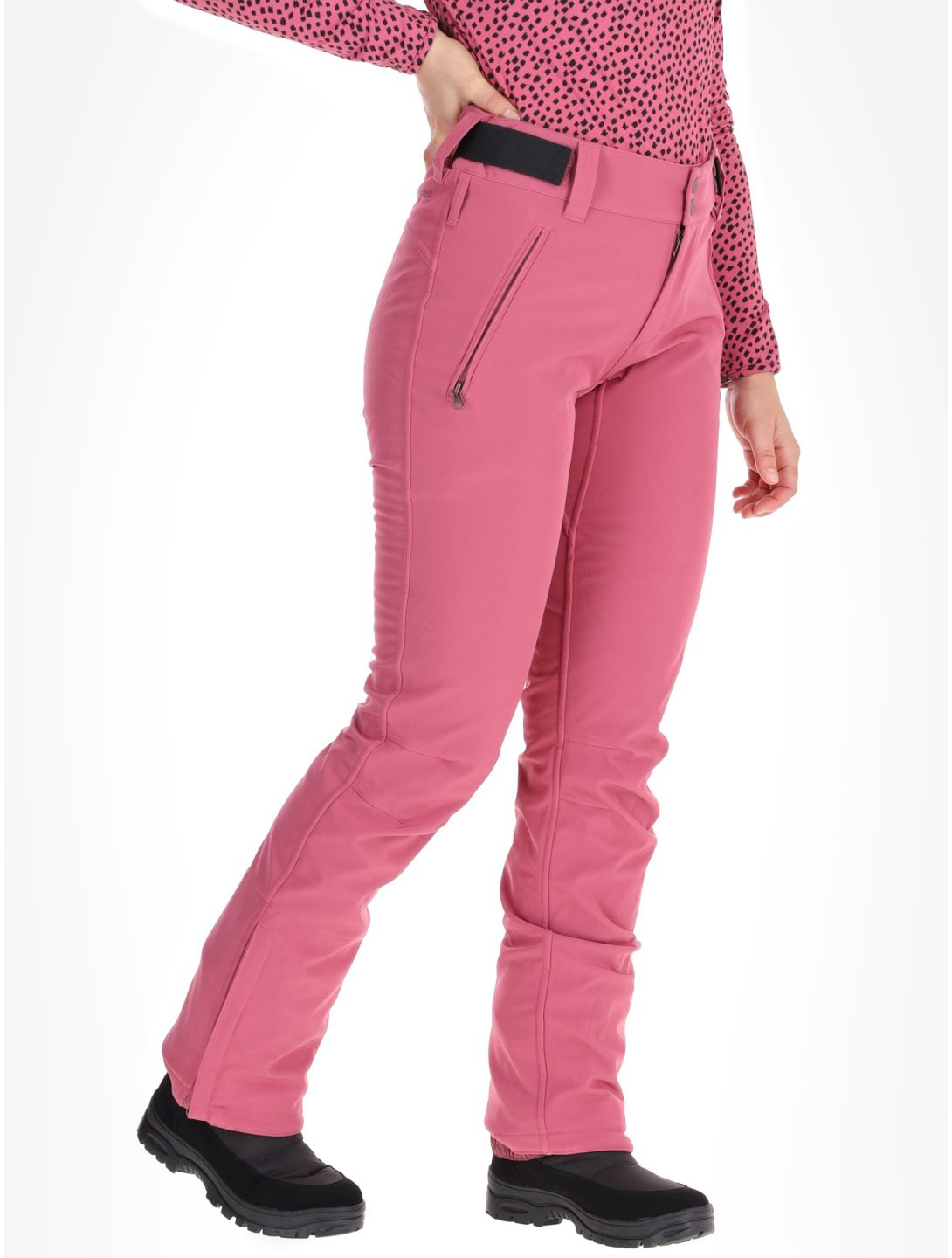 Protest, PRTRELOLE pantalones de esquí mujeres Rose Dust rosa 