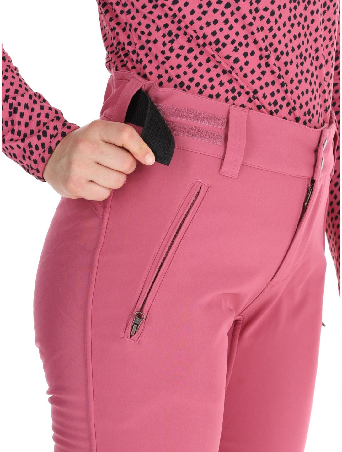 Protest, PRTRELOLE pantalones de esquí mujeres Rose Dust rosa 