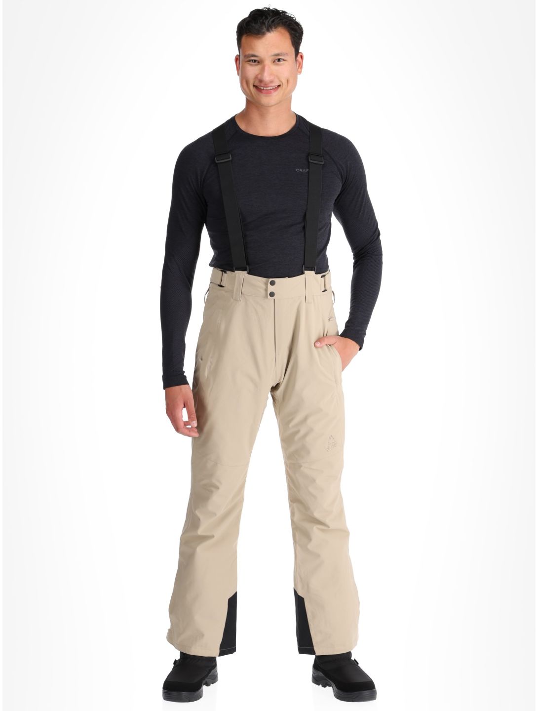 Protest, PRTROWENS pantalones de esquí hombres Bamboo Beige beige 