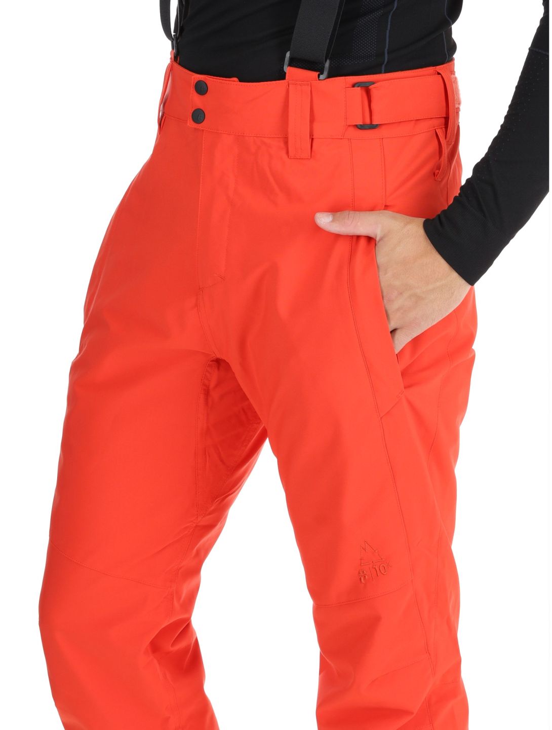 Protest, PRTROWENS pantalones de esquí hombres Burnt Orange naranja 