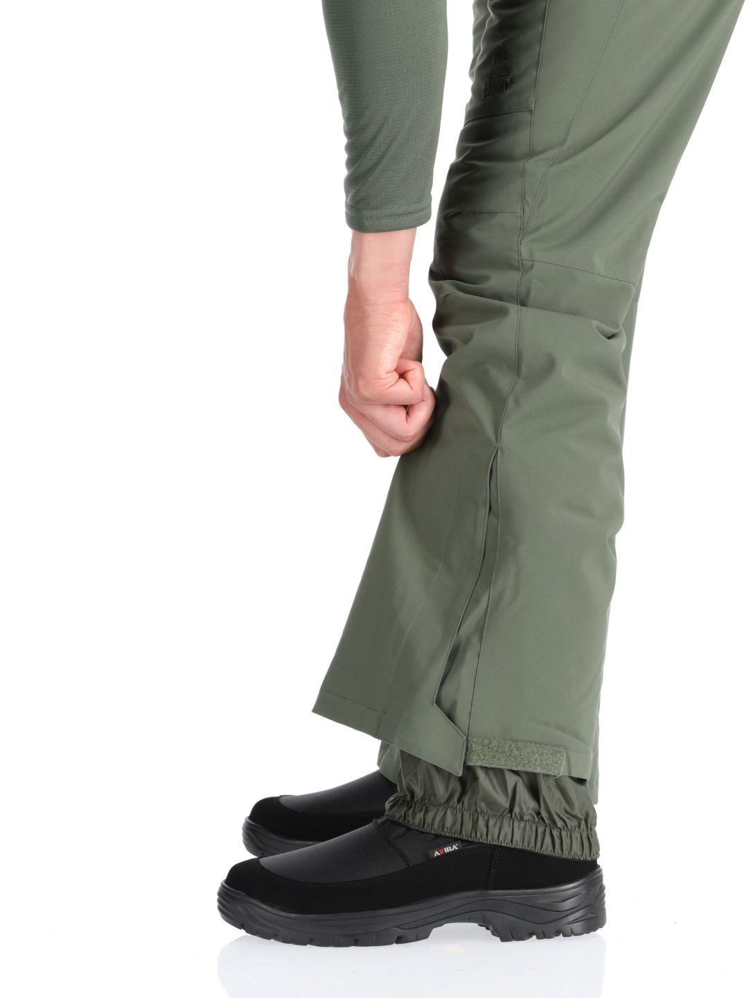 Protest, PRTROWENS pantalones de esquí hombres Thyme verde 