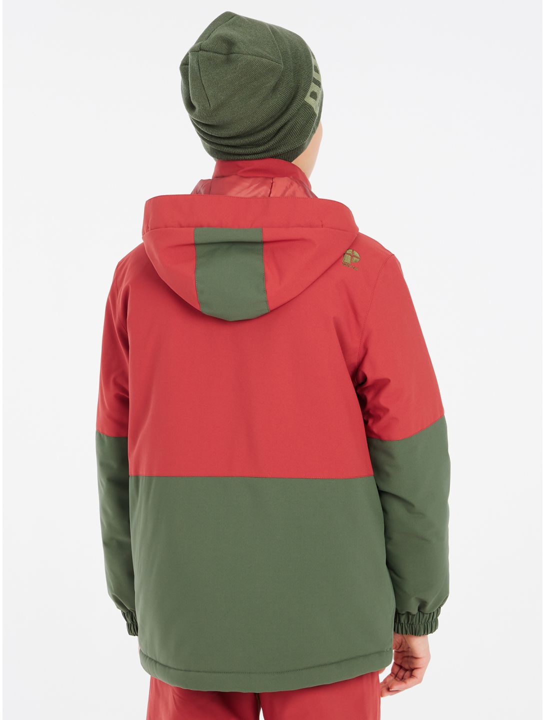 Protest, PRTSAVER JR chaqueta de esquí niños Barn Red rojo, verde 