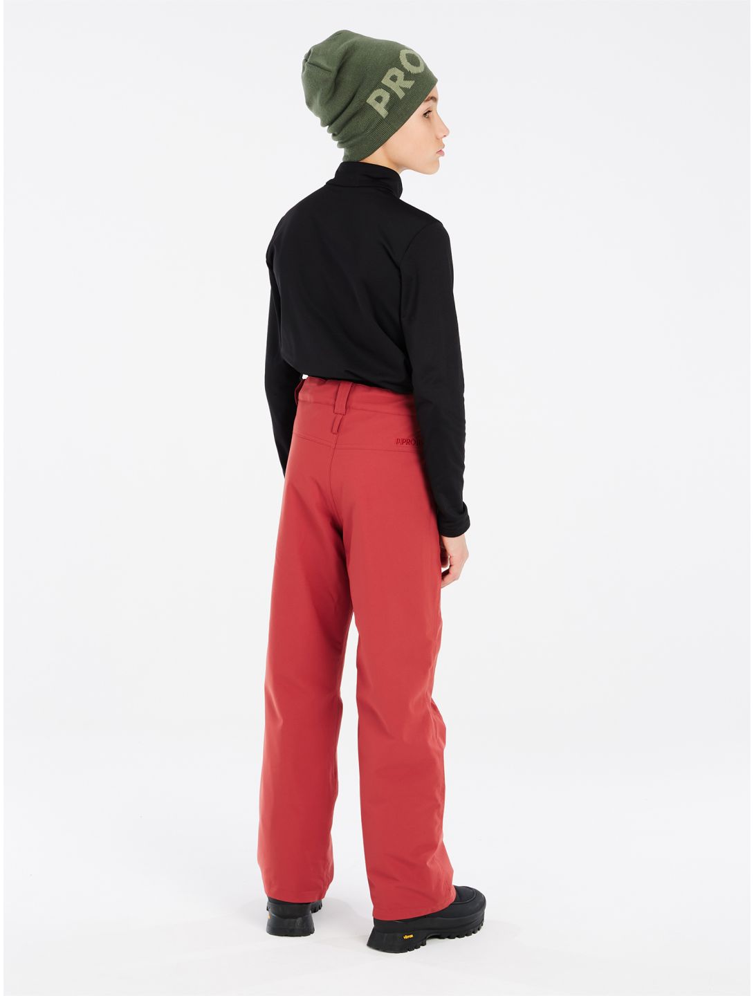 Protest, PRTSTERIO JR pantalones de esquí niños Barn Red rojo 