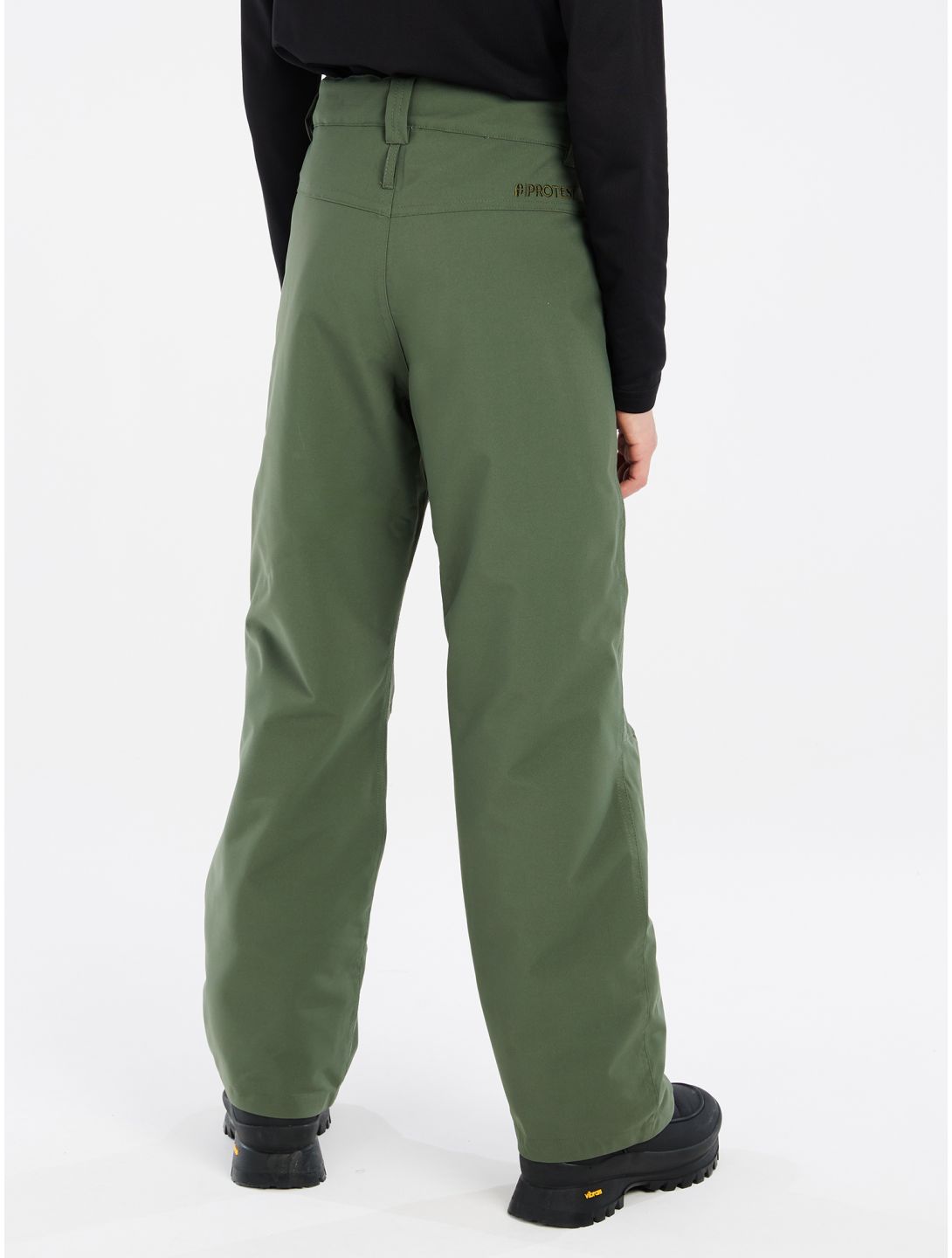 Protest, PRTSTERIO JR pantalones de esquí niños Thyme verde 