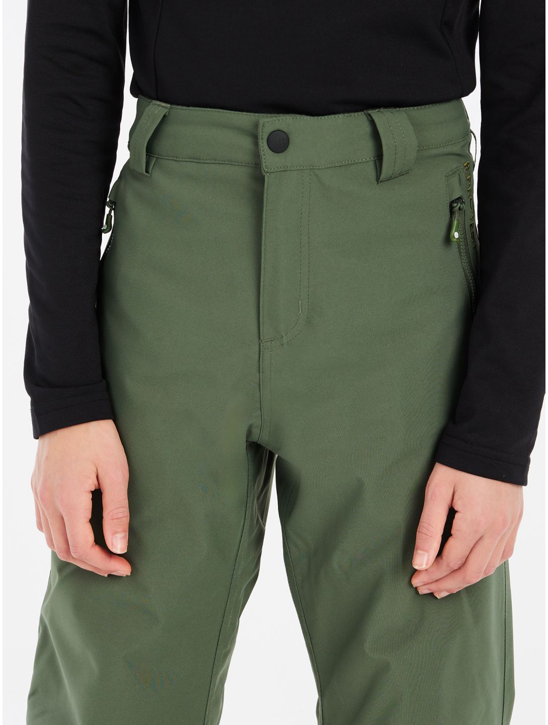 Protest, PRTSTERIO JR pantalones de esquí niños Thyme verde 