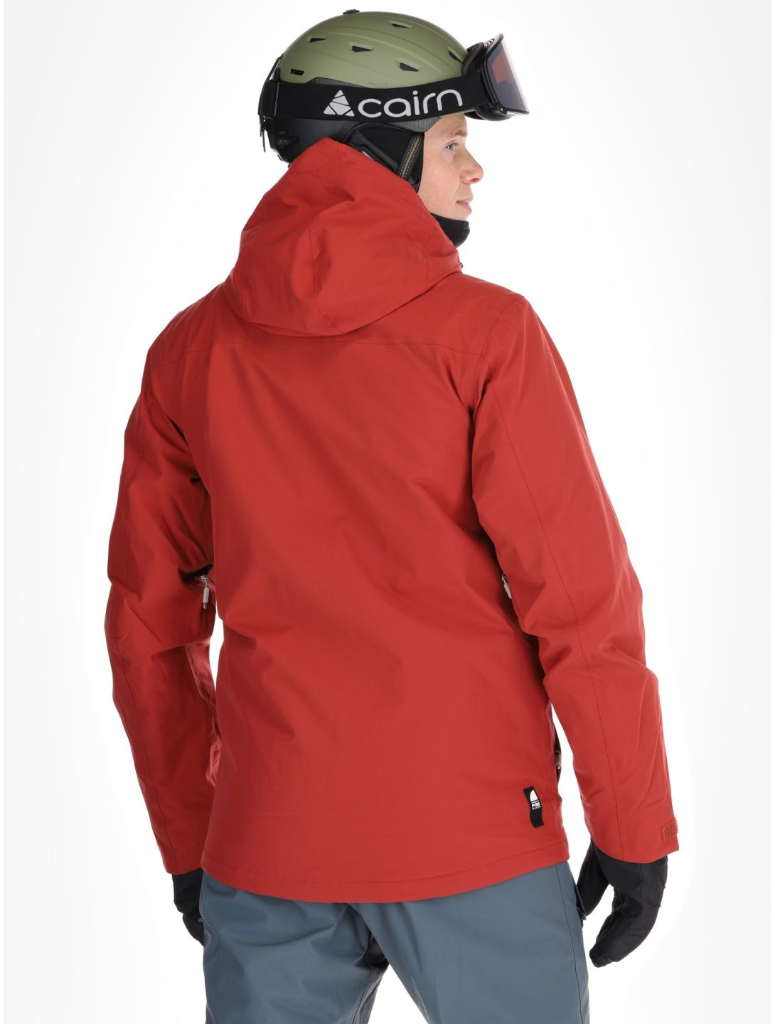 Protest, PRTTIMOTHY chaqueta de esquí hombres Barn Red rojo 