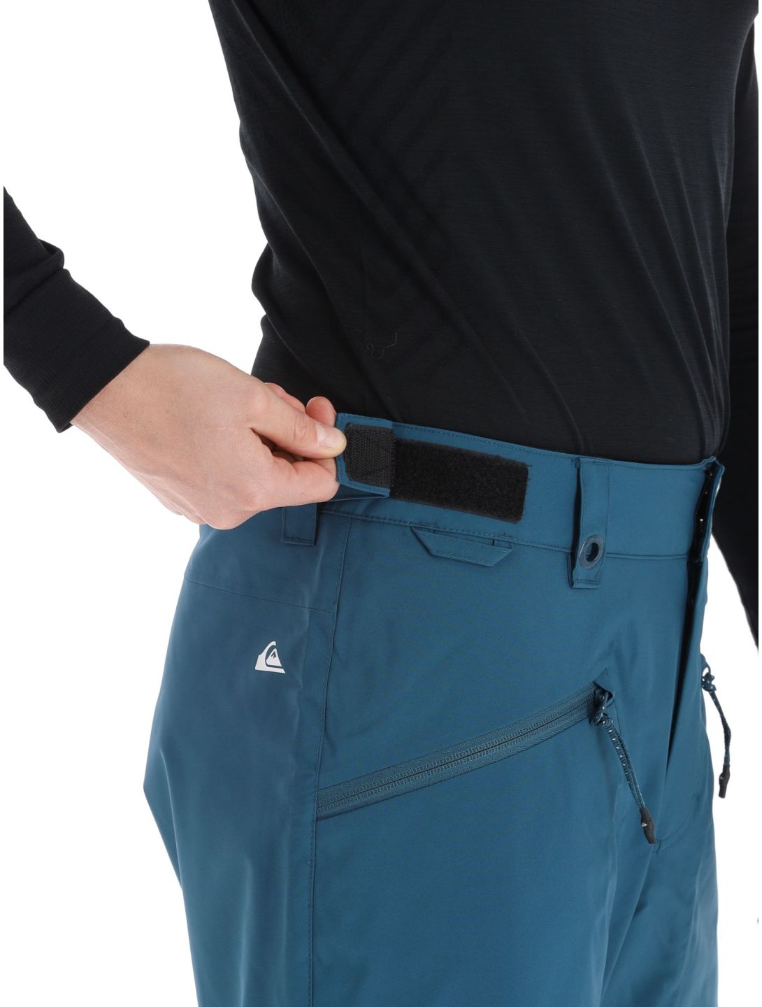 Quiksilver, Boundry pantalones de esquí hombres Majolica Blue azul 