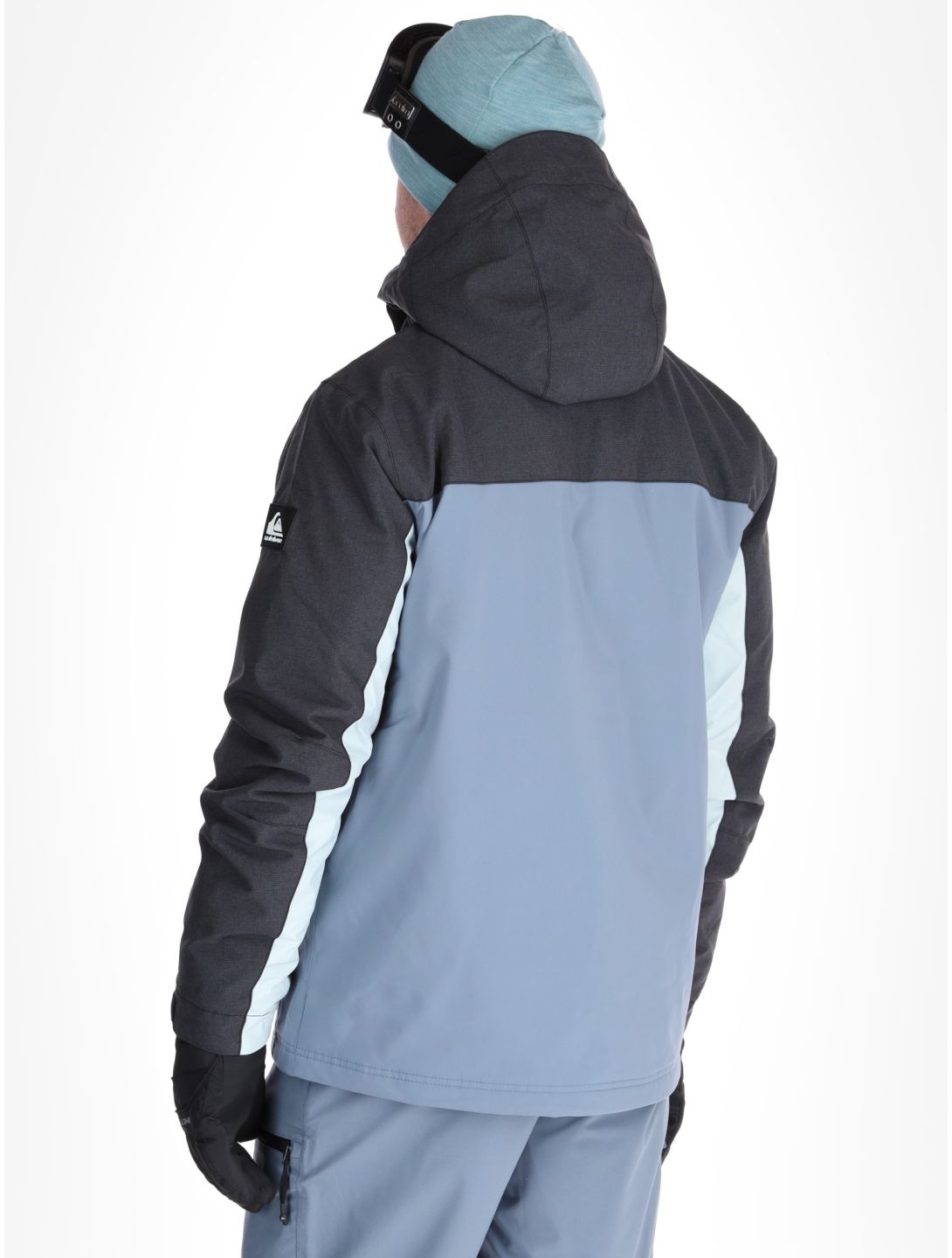 Quiksilver, Dawson chaqueta de esquí hombres Flint Stone gris 