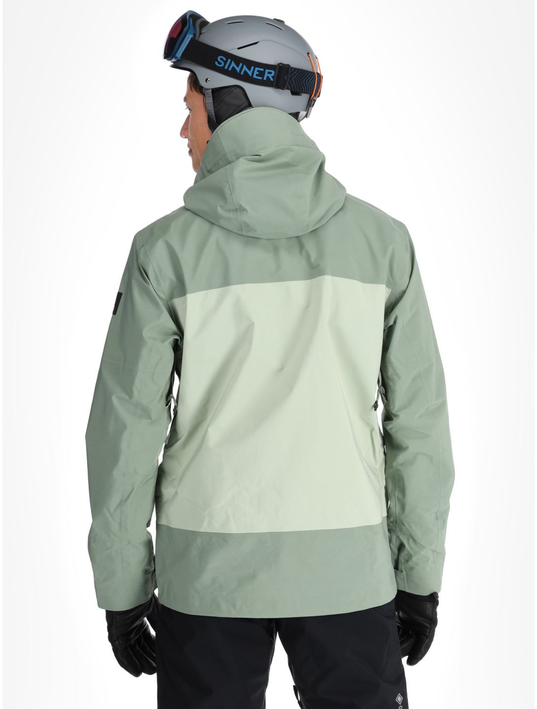 Quiksilver, Forever Strecht Gore-Tex chaqueta de esquí hombres Sea Spray verde 